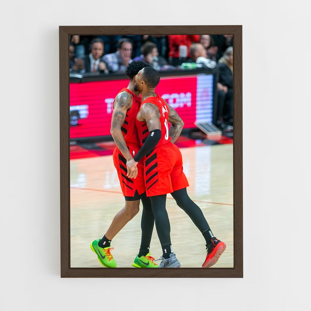 ap-anfernee simons-7 cadre Bois foncé