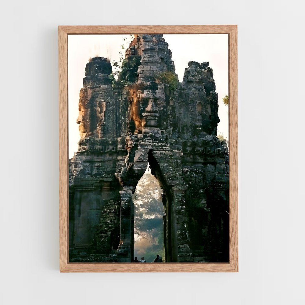 ap-angkor wat-4 cadre Bois clair