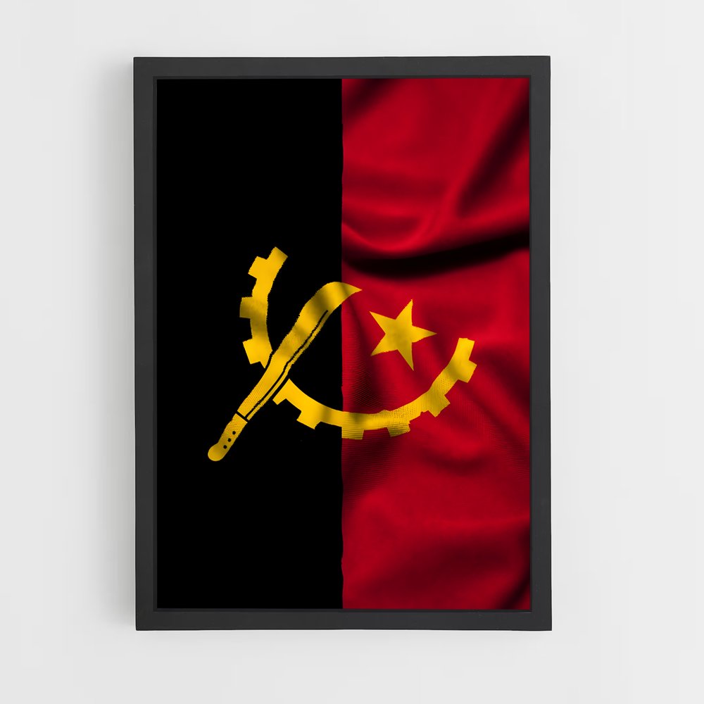 ap-angola flag-1 cadre Noir