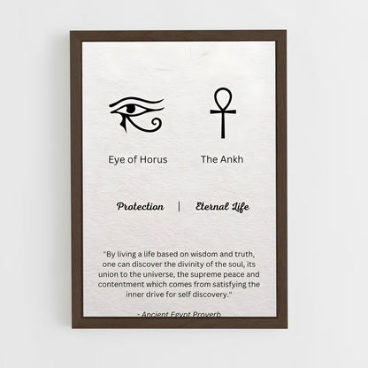 ap-ankh-7 cadre Bois foncé