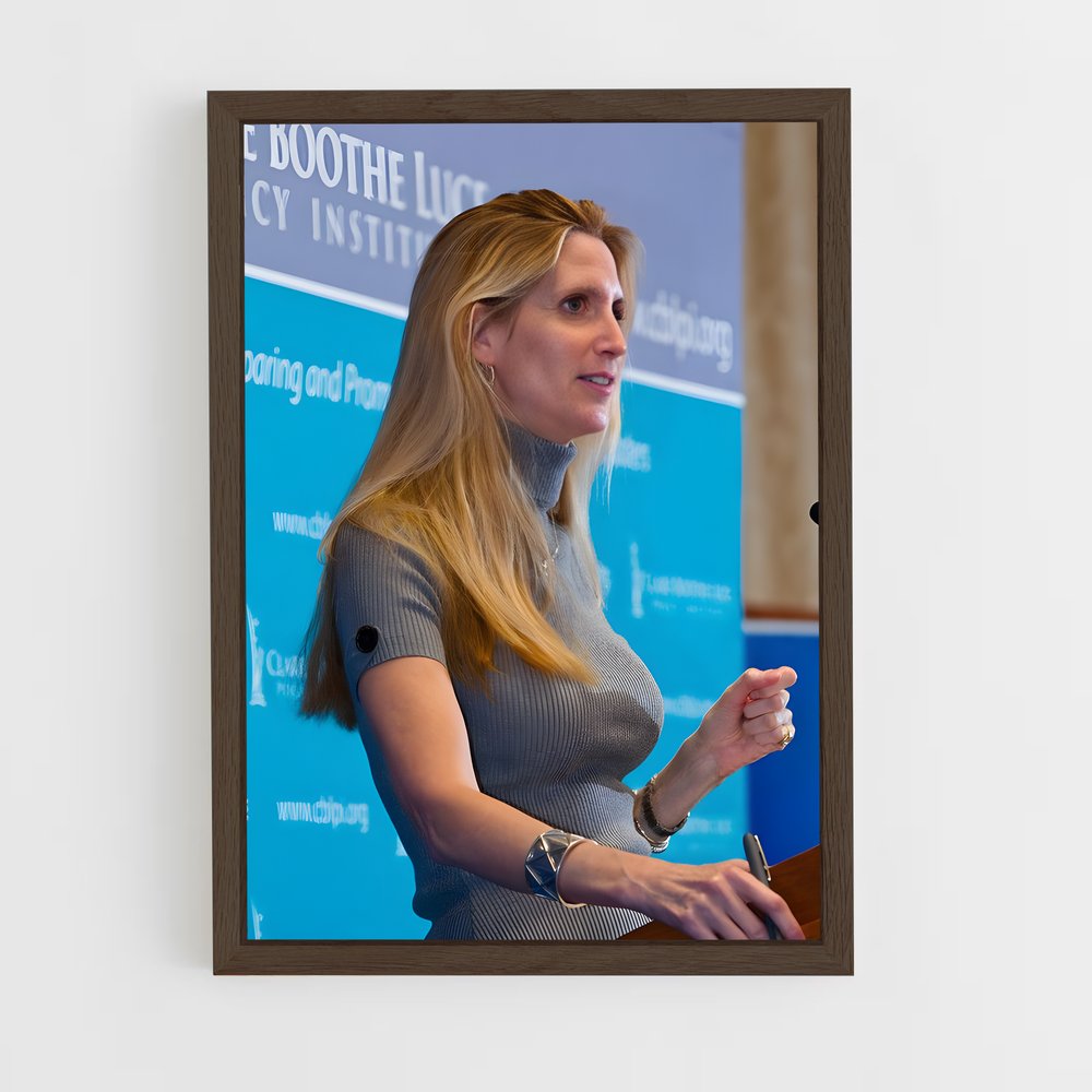 ap-ann coulter-2 cadre Bois foncé
