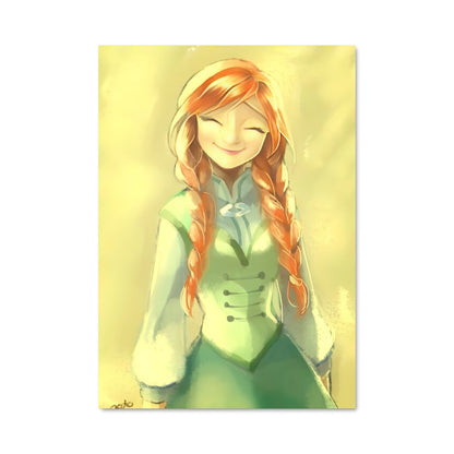 Poster La Fille aux Cheveux Rouges