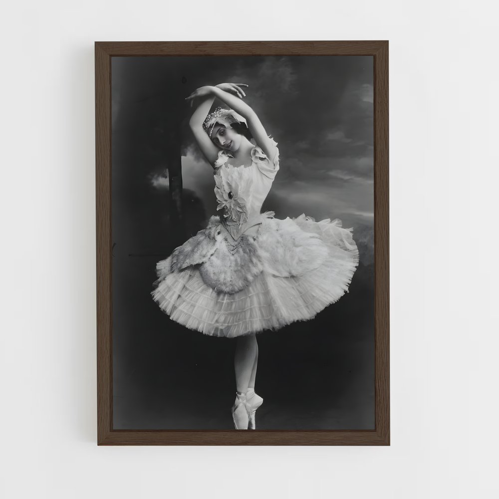 ap-anna pavlova-3 cadre Bois foncé