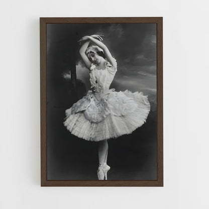 ap-anna pavlova-3 cadre Bois foncé