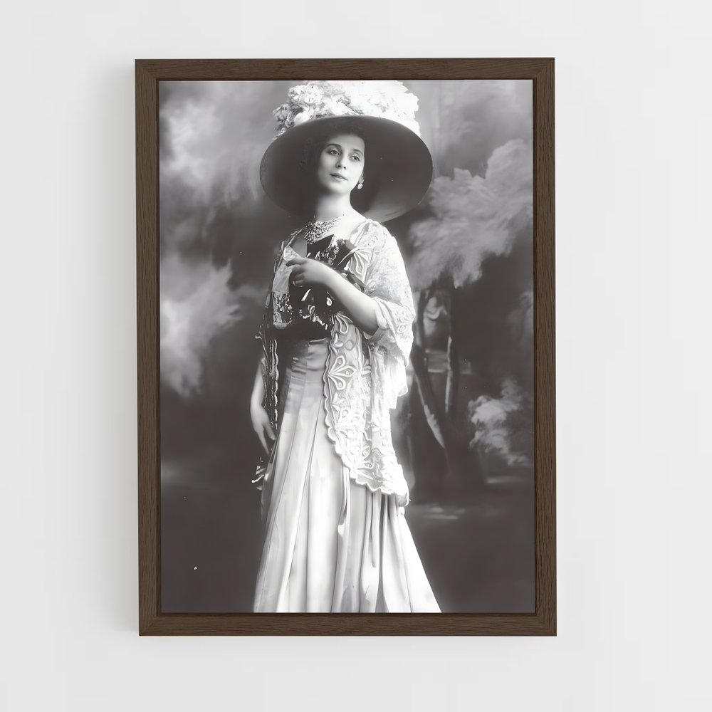 ap-anna pavlova-6 cadre Bois foncé