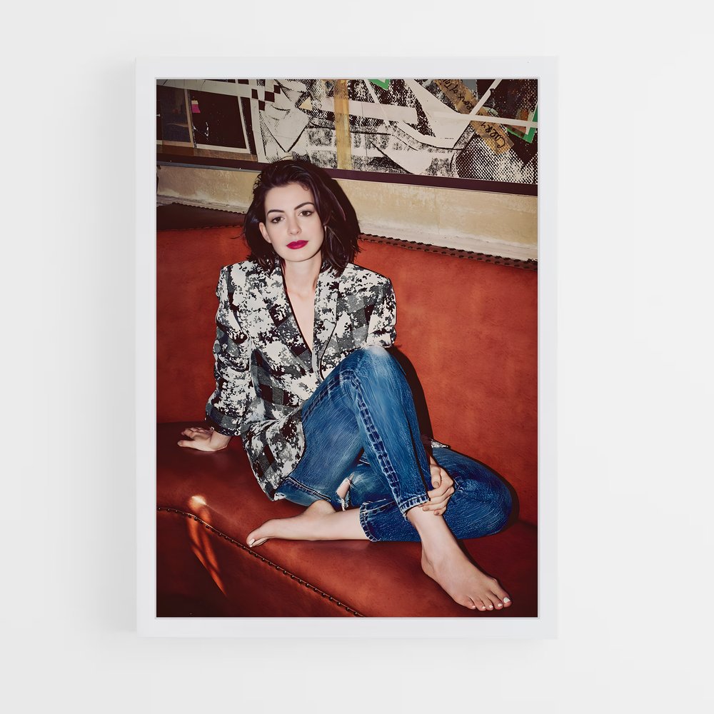 ap-anne hathaway-8 cadre Blanc