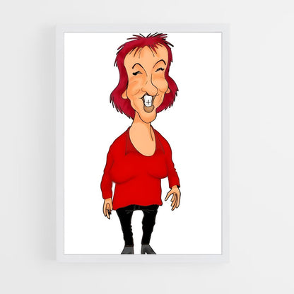 ap-anne roumanoff-4 cadre Blanc