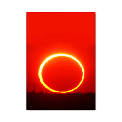 Poster Annular eclipse 98118