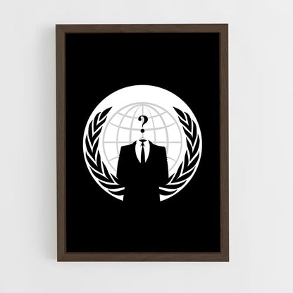 ap-anonymous-4 cadre Bois foncé