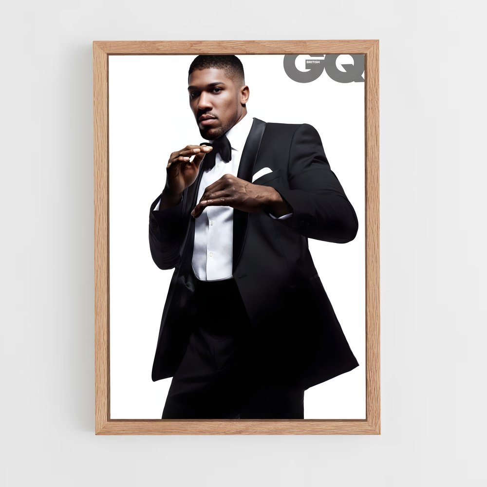 ap-anthony joshua-6 cadre Bois clair
