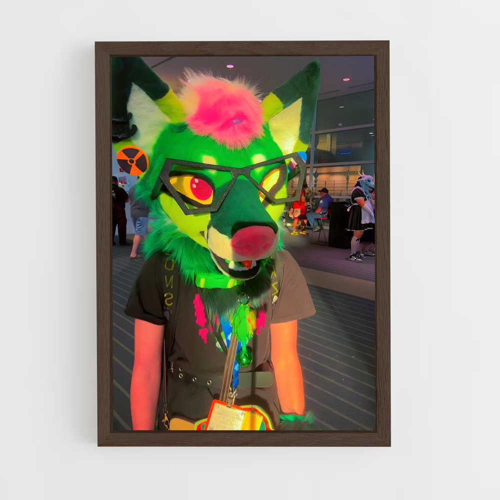 ap-anthrocon-5 cadre Bois foncé