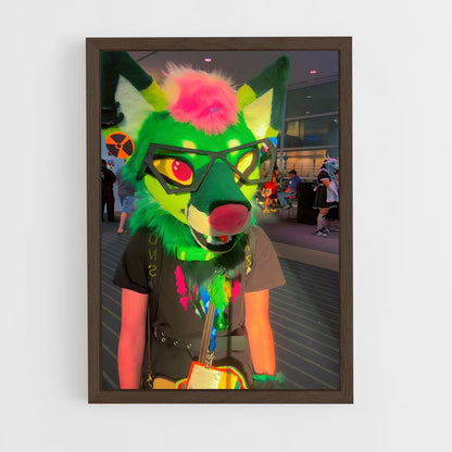 ap-anthrocon-5 cadre Bois foncé