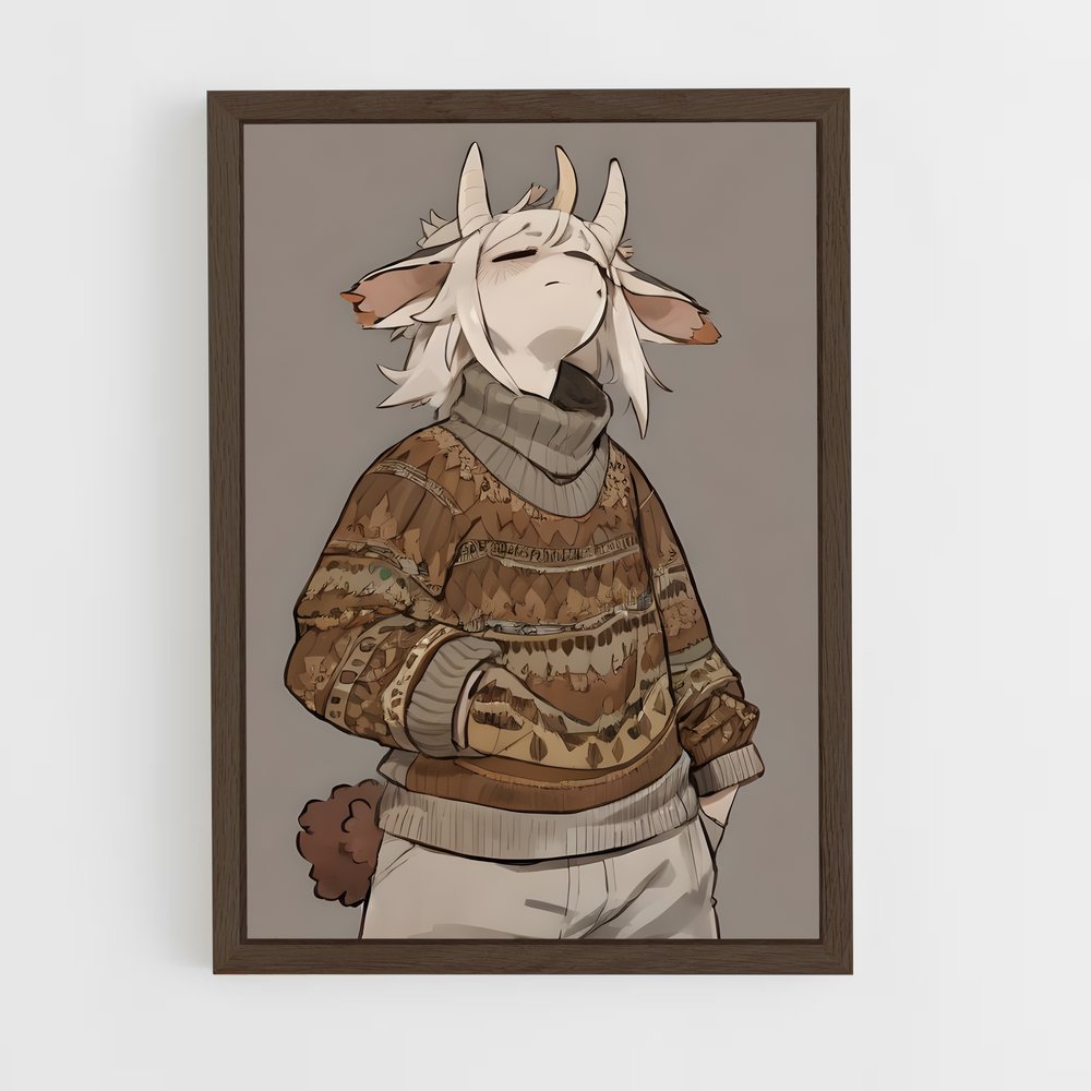 ap-anthropomorphic-1 cadre Bois foncé