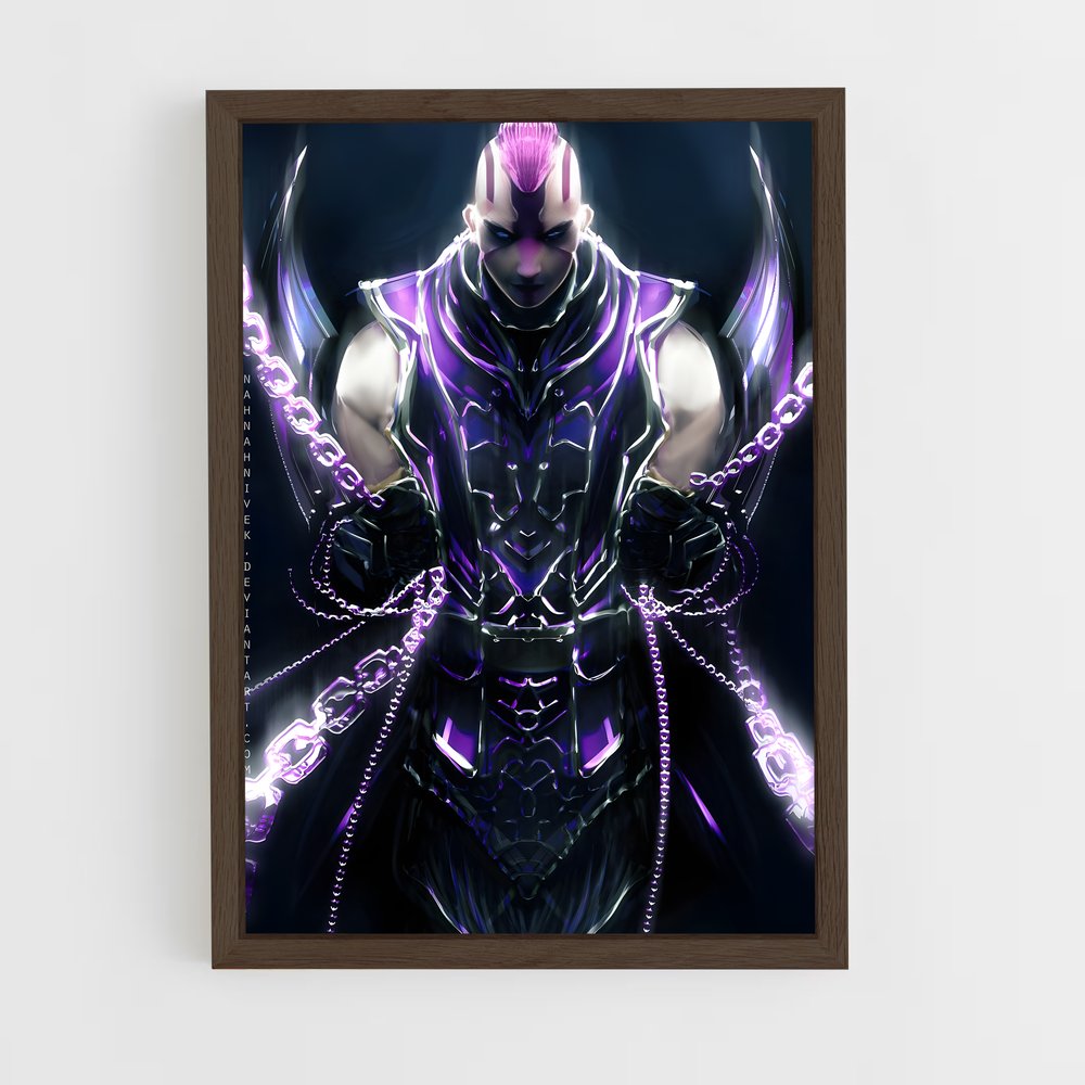 ap-anti mage-3 cadre Bois foncé
