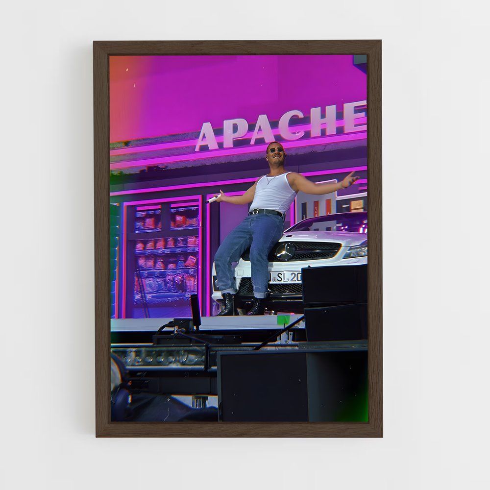 ap-apache 207-6 cadre Bois foncé