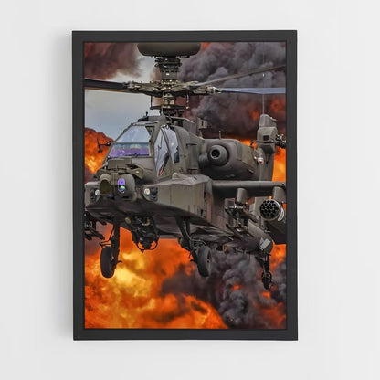 ap-apache ah-64-6 cadre Noir