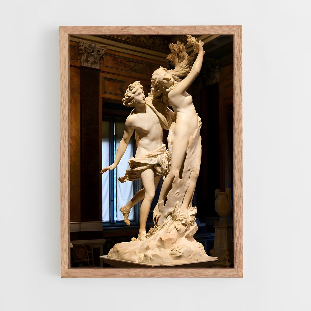 ap-apollo and daphne bernini-1 cadre Bois clair