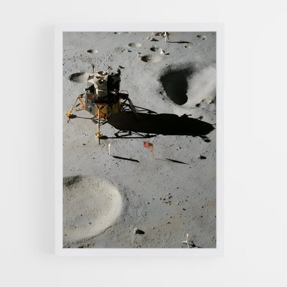 ap-apollo missions-2 cadre Blanc