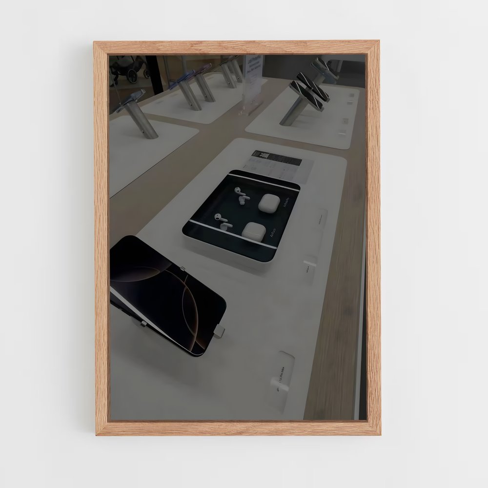 ap-apple-4 cadre Bois clair