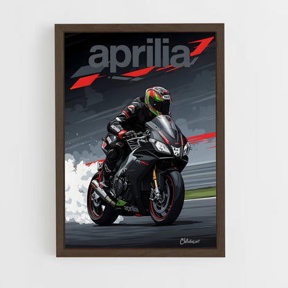 ap-aprilia racing-3 cadre Bois foncé