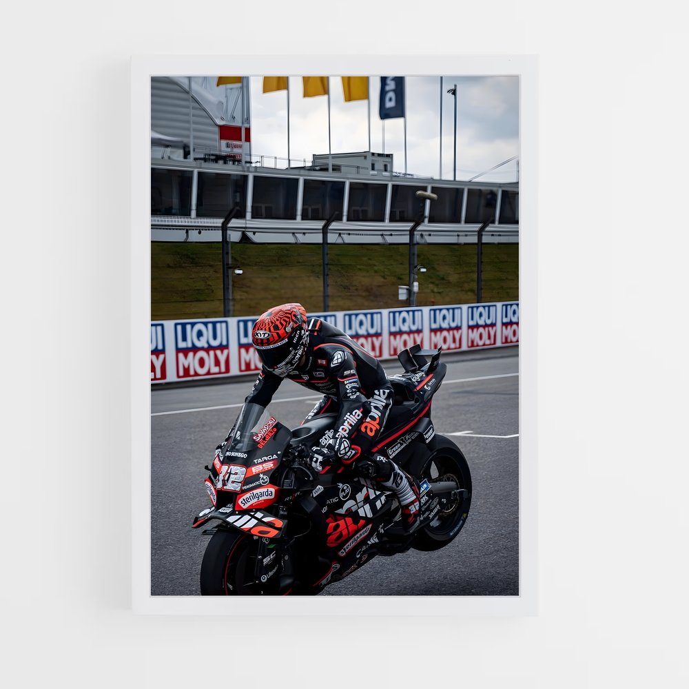 ap-aprilia racing-5 cadre Blanc