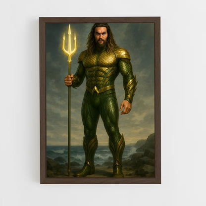 ap-aquaman-11 cadre Bois foncé