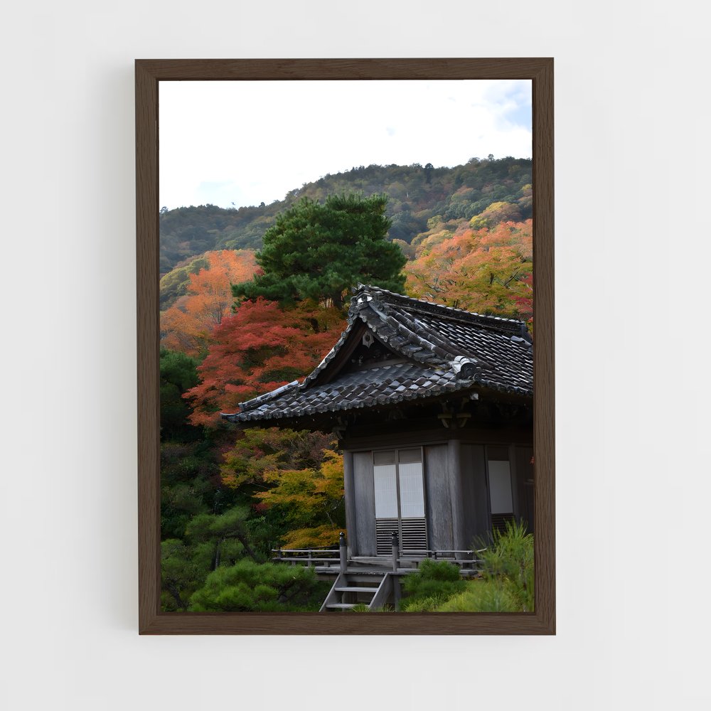 ap-arashiyama bamboo grove-6 cadre Bois foncé