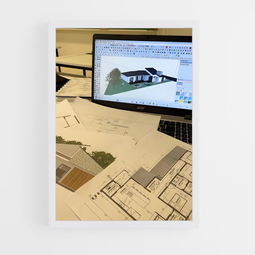 ap-architect-6 cadre Blanc