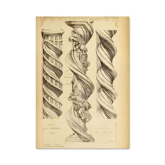Poster Escalier Infini