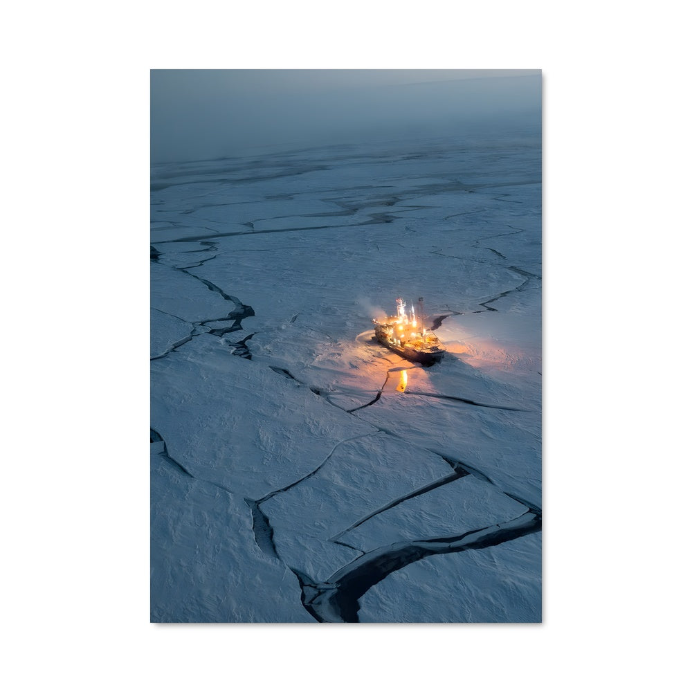 Poster Flamme Glacée