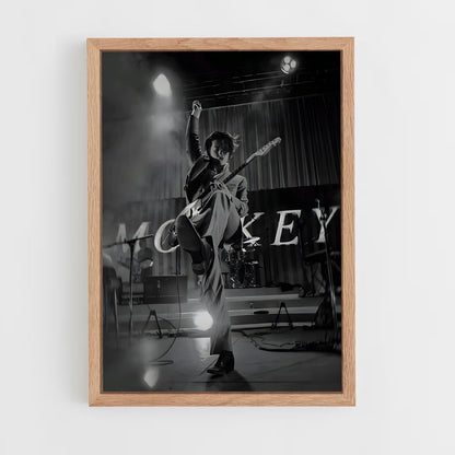 ap-arctic monkeys-4 cadre Bois clair