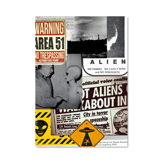 Poster Mystères d'Area 51