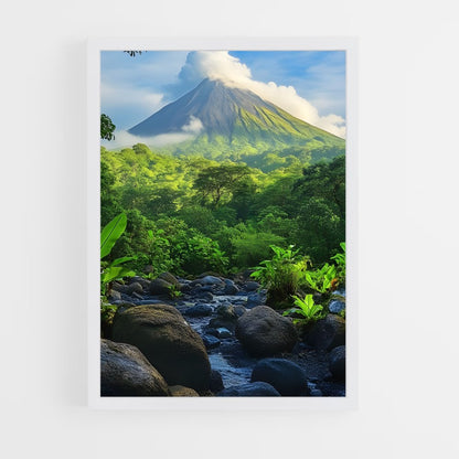 ap-arenal volcano-2 cadre Blanc