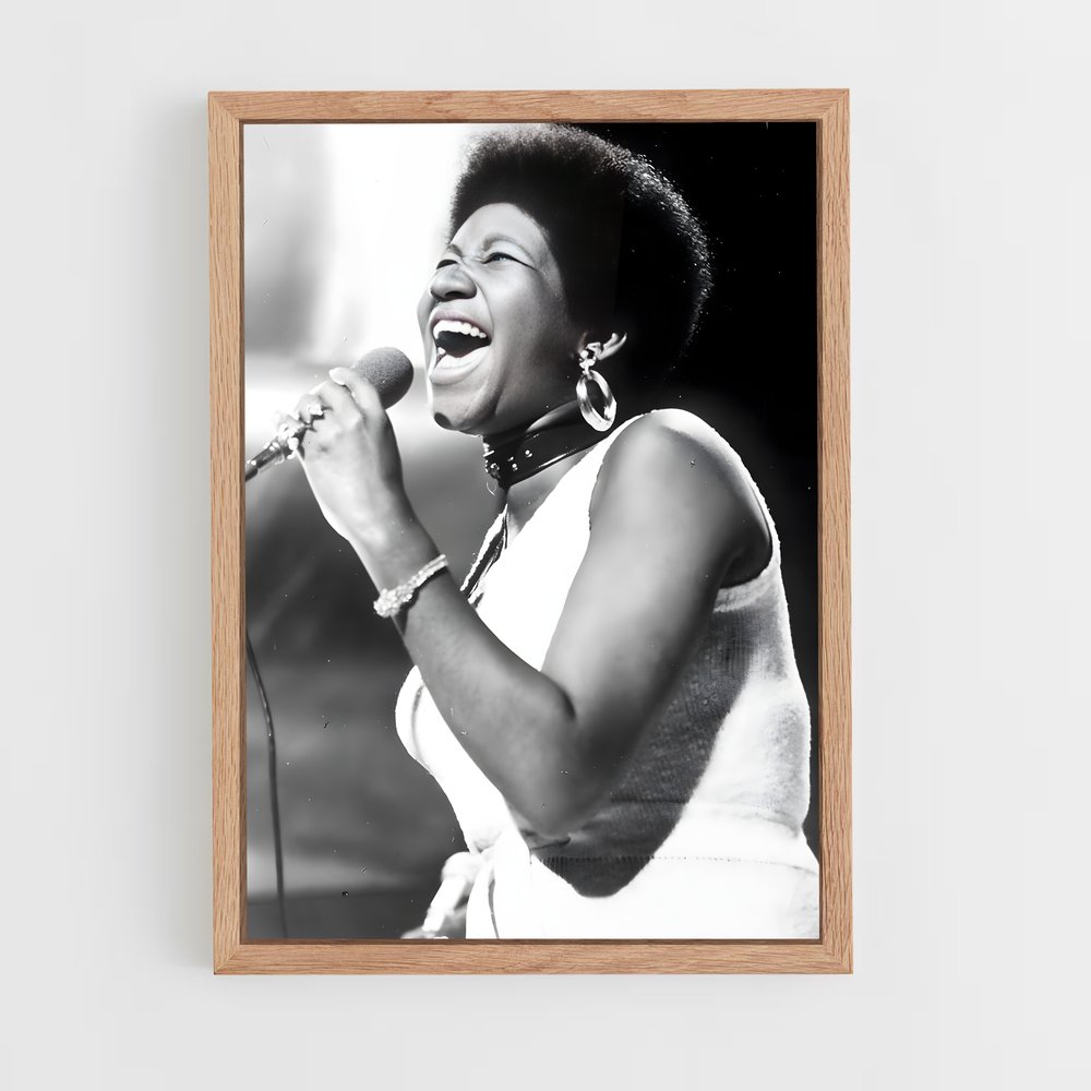 ap-aretha franklin-1 cadre Bois clair