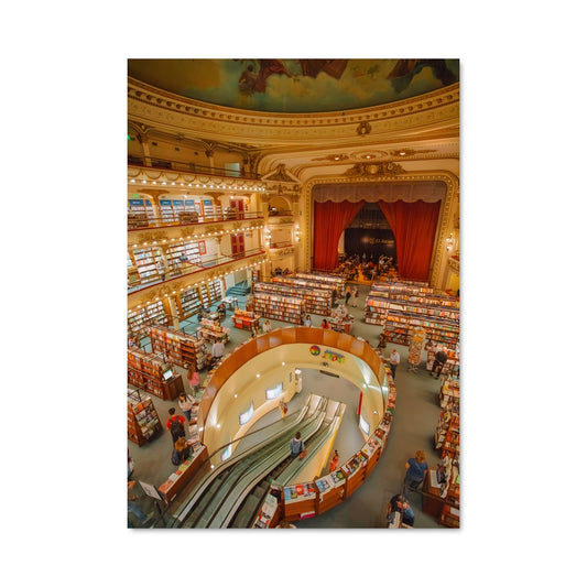 Poster La Bibliothèque Infinie