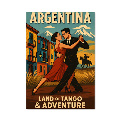 Poster Tango entre Montagnes