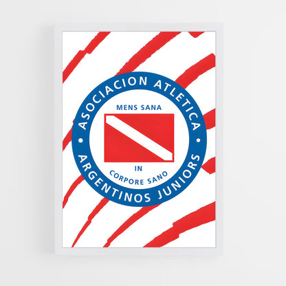 ap-argentinos juniors-7 cadre Blanc