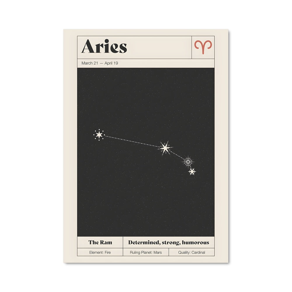 Poster Étoiles d'Aries