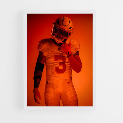 ap-arizona cardinals-6 cadre Blanc