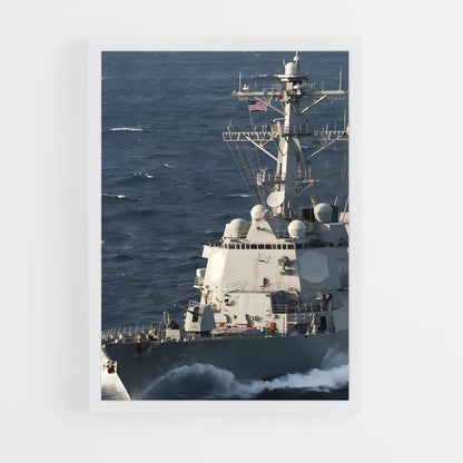 ap-arleigh burke class-6 cadre Blanc