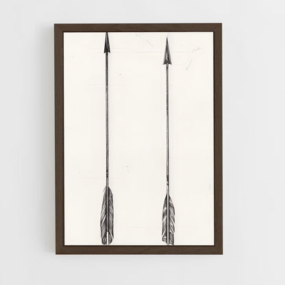 ap-arrow-1 cadre Bois foncé