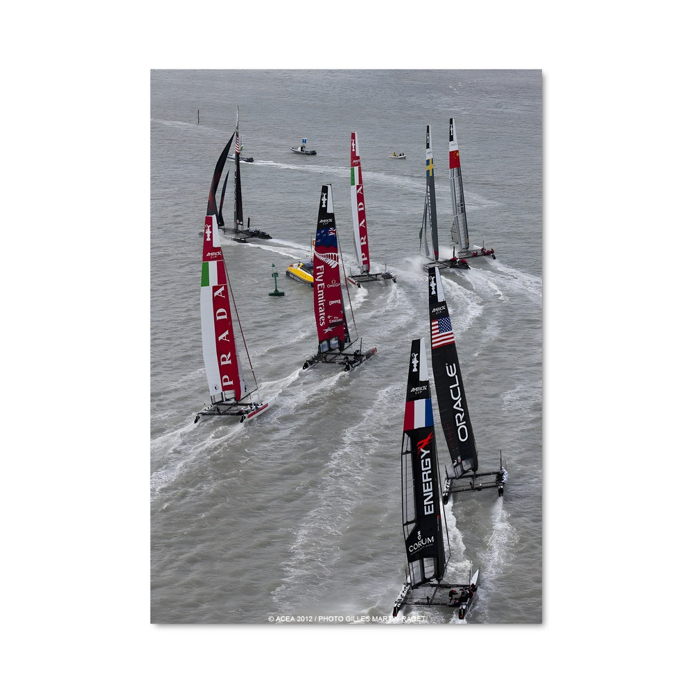 Poster Voiles en Équipe