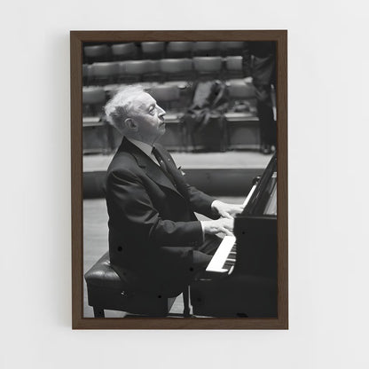 ap-arthur rubinstein-3 cadre Bois foncé