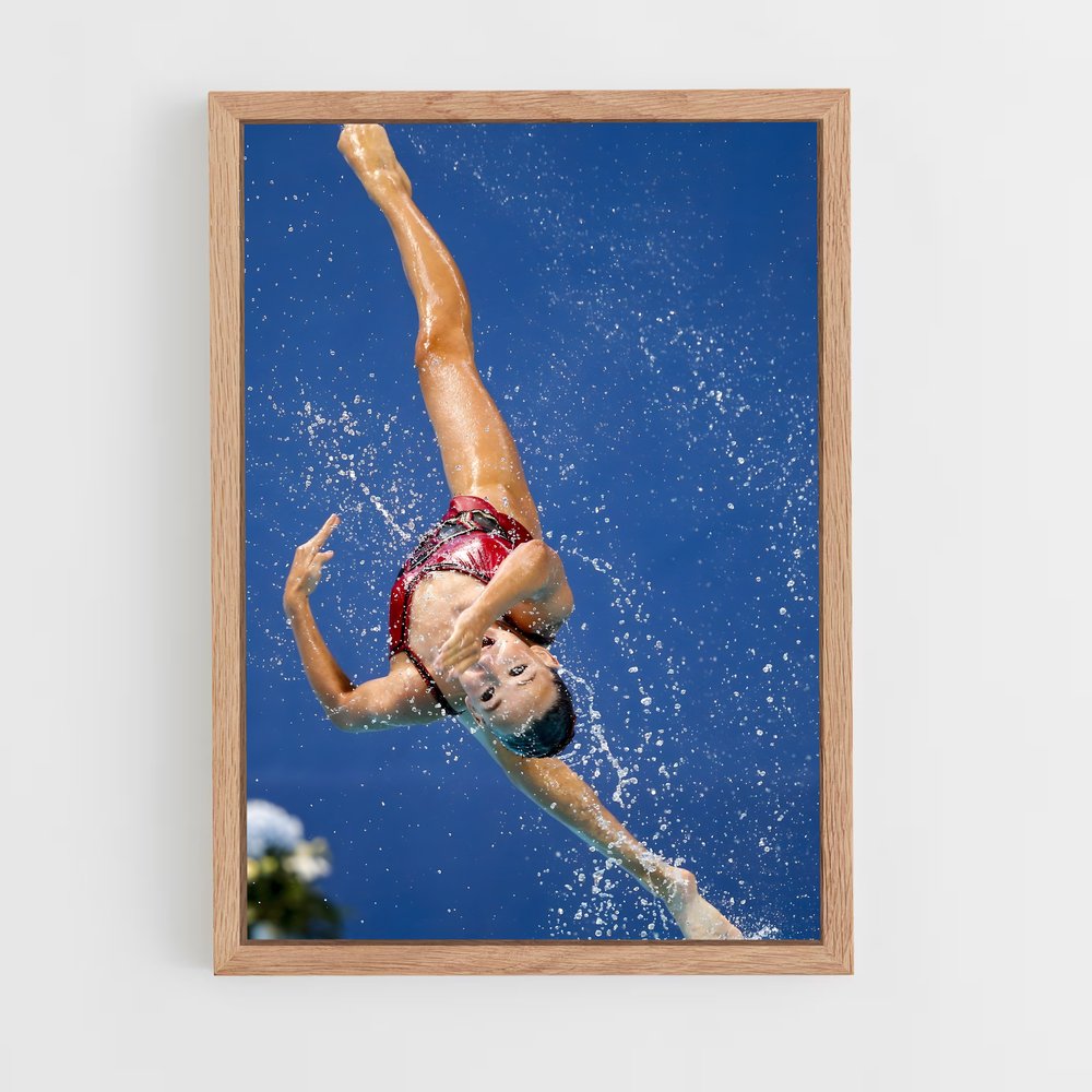 ap-artistic swimming world championships-1 cadre Bois clair