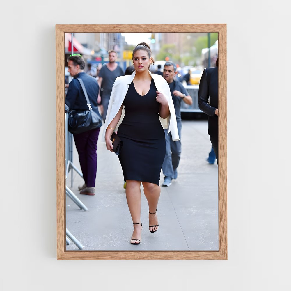 ap-ashley graham-1 cadre Bois clair
