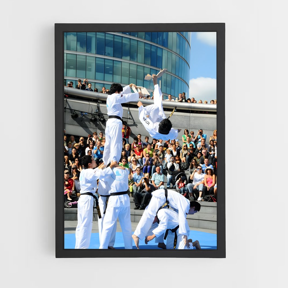 ap-asian games taekwondo-2 cadre Noir