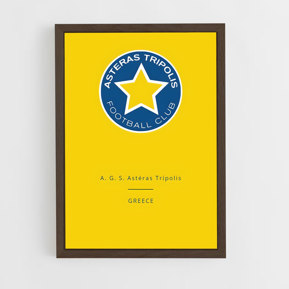 ap-asteras tripolis fc-4 cadre Bois foncé