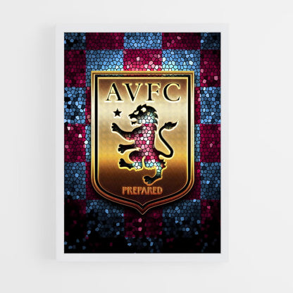 ap-aston villa fc-5 cadre Blanc