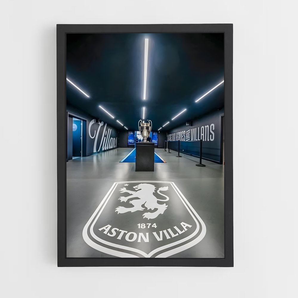 ap-aston villa fc-6 cadre Noir