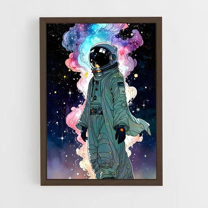 ap-astronaut-11 cadre Bois foncé